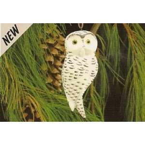    Adventure Marketing Wooden Snow Owl Ornament 5
