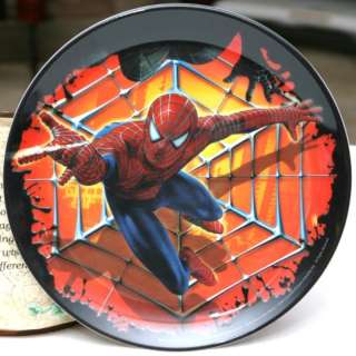 NEW Spiderman Dinner Plate Dishwasher Safe LOW SHIPPING  