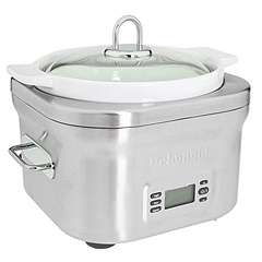 DeLonghi DCP707 5 Quart Stainless Steel Slow Cooker   Zappos Free 