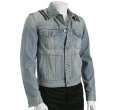 marc by marc jacobs vintage blue wash denim zip detail jacket