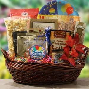 Happy Birthday Birthday Gift Basket: Grocery & Gourmet Food
