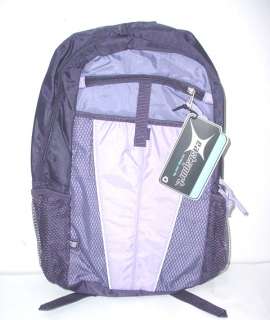 Eastsport Mesh Front Sport Backpack,Blackberry/Plum NEW  