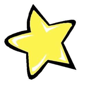  Yellow Star Magnet: Home & Kitchen