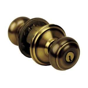 Schlage Lock Co Ant Brs Entry Lockset F51skvgeo609 Entry Lockset 