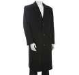 Michael Kors black wool 3 button topper coat  