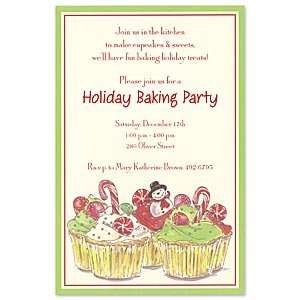  Holiday Cupcake Invitation Holiday Invitations Health 