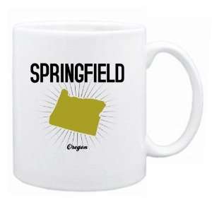   Springfield Usa State   Star Light  Oregon Mug Usa City Home