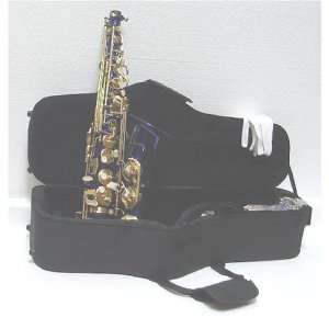  Crystalcello CWD419BL E Flat Blue Lacquer Plated Alto Saxophone 