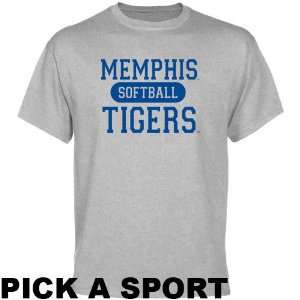    Memphis Tigers Ash Custom Sport T shirt  : Sports & Outdoors
