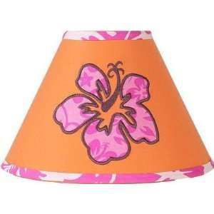    Surf Pink and Orange Lamp Shade by Jojo Designs White Baby