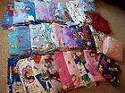 Various Boys/Girls Cartoon Character Twin/Single Flat/Top Bed Sheets 
