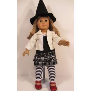 Piece Doll Halloween Witch Costume ~ Doll Clothes for 18 Inch Dolls 