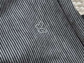 150 Maxmara Weekend Ruffle Bow Stripe Long Sleeve Shirt Top S Wool 