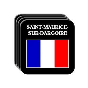 France   SAINT MAURICE SUR DARGOIRE Set of 4 Mini Mousepad Coasters