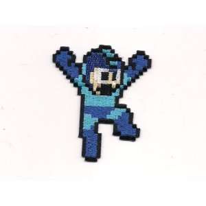  MEGA MAN 10 Mega Man Jumping Embroidered PATCH: Everything 