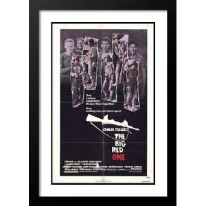 The Big Red One 20x26 Framed and Double Matted Movie Poster   Style A