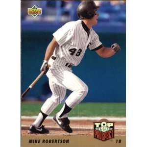  1992 UPPER DECK Mike Robertson # 448