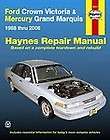 mercury grand marquis repair manual 2000  