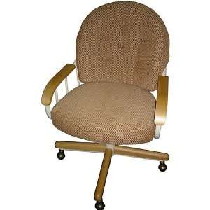  Swivel & Tilt Upholstered Bucket Chairs (Set of 2)
