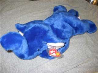   TY BUDDY ROYAL BLUE PEANUT RARE ITEM(this item is not a beanie baby