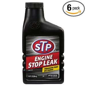  STP Engine Stop Leak, 14.5 Fluid Ounce Bottles (Pack of 6 