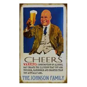 Personalized Cheers Sign 