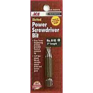  10 each Ace 2 Power Screwdriver Bit (0102330)