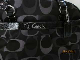 New Authentic Coach ADDISON 3 Color Black SIGNATURE BABY DIAPER BAG 