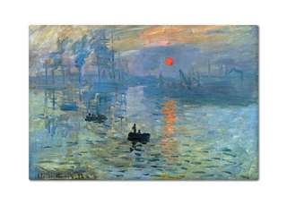 Impression Sunrise Claude Monet Painting Fridge Magnet  