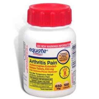  Equate Arthritis Pain Acetaminophen Extended Release, 650 