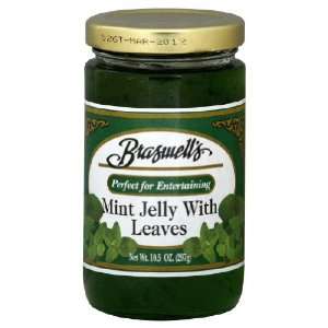  Braswell, Jelly Mint W Leaves, 10.5 OZ (Pack of 6) Health 