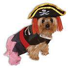 pirate dog costume large  