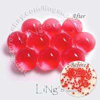 30g Peach Red Crystal Jello Wedding Party Shower Decor  
