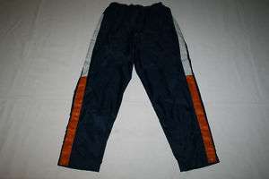Youth Lg Nike Black Orange Windbreaker Pants Lined NICE  