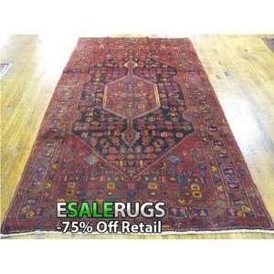  4 11 x 9 3 Zanjan Hand Knotted Persian rug
