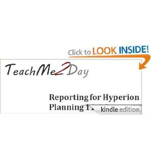 TeachMe Reporting for Hyperion Planning 11.1.2 (Hyperion Planning 