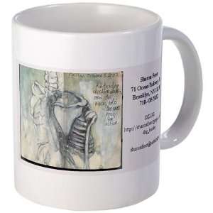  Skeletal mug. Mug by 