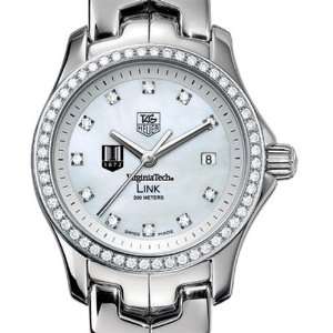  Virginia Tech TAG Heuer Watch   Womens Link Watch with 