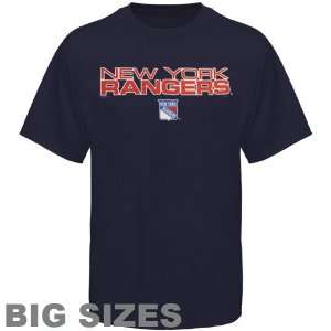  New York Rangers Navy Blue Victory Premium T shirt Sports 
