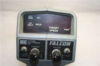 Kustom Signals Falcon Handheld K Band Police Radar Gun  
