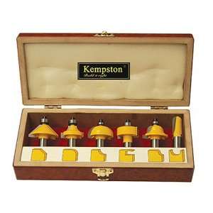  Kempston KC5060 Router Bit Set, 1/2 Inch Shank, 6 Piece 