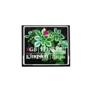  Kingston 8GB Elite Pro CompactFlash Card   133x 