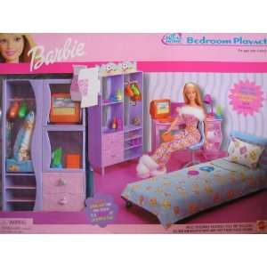  Barbie All Around Home Bedroom Playset (2001) Toys 
