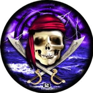  bowlingball Pirate Skull w Ship Ball Viz A Ball 