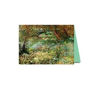 Vincent Van Goghs Bank of the Seine Luxury Greeting Card 