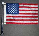 ATTWOOD SEWN UNITED STATES / AMERICAN FLAG AND 18 IN. POLE FOR BOATS