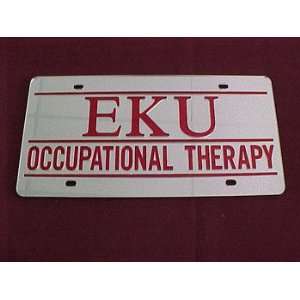   Eastern Kentucky Colonels Lp Occup Therapy Silver: Sports & Outdoors
