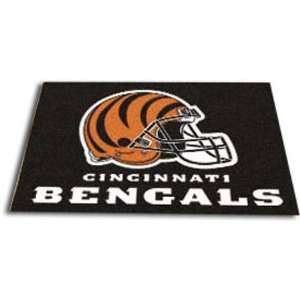   Cincinnati Bengals NFL 120x30 Starter Indoor / Outdoor Rug Sports