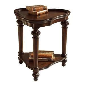  Magnussen Home T1255 22 Ferndale Shaped Accent End Table 