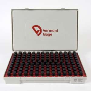 Vermont Gage Steel Go Pin Gage Set, Black Oxide, Tolerance Class ZZ 